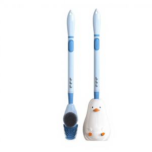 Brosse de toilette de luxe Whale Light édition 2026 avec nettoyage sans angle mort et distribution de liquide pour usage domestique et hôtelier - Product Image 1