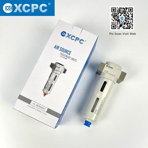 Lubricador regulador de filtro serie <span class=keywords><strong>XOC</strong></span> tres piezas de compresor de aire combinado - Product Image 2