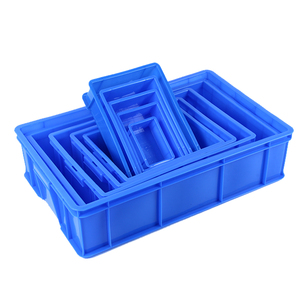 Guichang Rectangular Thick EU Turnover <strong>Box</strong> Clamshell Transportation Storage <strong>Box</strong> Gray Fish <strong>Pond</strong> <strong>Filter</strong> <strong>Box</strong> - Product Image 5