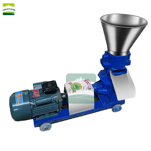 Thức ăn granulator Báo Chí Con lăn millstone gia cầm chăn nuôi Thức ăn viên máy cho lợn thỏ thực phẩm pelletizer - Product Image 1