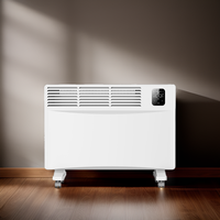Nouveau design d'appareil de chauffage par convection pour la maison, chauffage mural à commande par thermostat réglable, économie d'énergie électrique