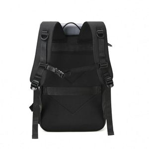 Custom Unisex Oxford Polyester Laptop <b>Backpack</b> Letter Waterproof Casual Sport Travel Student Outdoor Hiking Shoe <b>Compartment</b> - Product Image 4