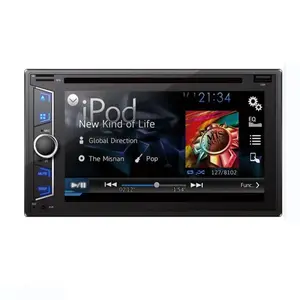 2 Din Car MP5 Multimedia Player 6,6 Zoll HD Touchscreen Auto FM Radio Stereo Radio Unterstützung Rückfahr kamera 2 USB Port FM