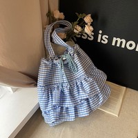 Sac à bandoulière multicolore tendance 2025 pour filles, sac en toile rayé résistant à l'eau pour femmes, sacs de marque de luxe pour femmes
