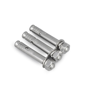 Ancre à expansion M16 en acier inoxydable 304 316, ancre à coin pour béton, boulons <span class=keywords><strong>d</strong></span>'expansion de 12 mm avec écrous hexagonaux, ancre à enfoncer - Product Image 5