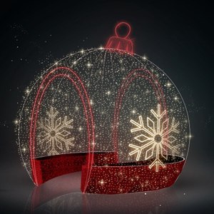 Éclairage LED de Noël extérieur unique, motif lumineux géant en forme de boule 3D <span class=keywords><strong>pour</strong></span> la décoration de la <span class=keywords><strong>maison</strong></span> <span class=keywords><strong>pour</strong></span> Halloween - Product Image 3