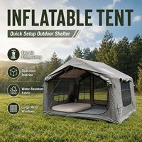 Carpa Inflable de Alta Calidad, Impermeable y Ligera, para 2-4 Personas, Carpa de Techo para Picnic
