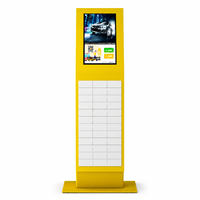 Boîte de rangement intelligente pour clés, casier à clés pour voitures de location, armoire à clés personnalisable avec logo