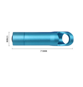 Mini llavero de luz LED multifunción con logotipo grabado con láser Abrebotellas de aluminio y linterna LED Pequeño regalo - Product Image 5