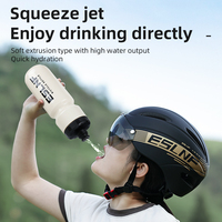 Bouteille d'eau pour vélo personnalisée avec logo, best-seller, 720 ml, bouteille d'eau à presser, bouteille d'eau de sport pour VTT, vélo de route, vente en gros