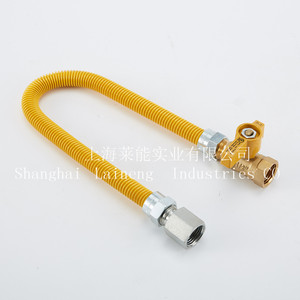 Connettore del contatore del <span class=keywords><strong>Gas</strong></span> <span class=keywords><strong>flessibile</strong></span> del tubo <span class=keywords><strong>flessibile</strong></span> in <span class=keywords><strong>acciaio</strong></span> inossidabile di alta qualità - Product Image 6