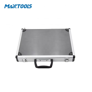 Kit d'outils d'électricien isolé VDE 7 pièces avec pinces CRV, tournevis S2 et stylo testeur dans un coffret en aluminium, OEM disponible - Product Image 3