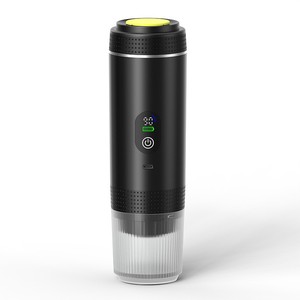 เครื่องชงกาแฟแคปซูลแบบพกพา 0.5 ลิตร ใช้แบตเตอรี่ เครื่องชงกาแฟไฟฟ้าขนาดเล็กแบบหยด สำหรับใช้ในรถยนต์และที่บ้าน - Product Image 1