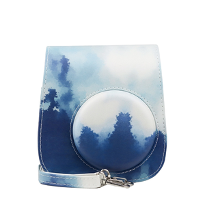 Sac pour appareil photo rétro en cuir PU, pour fujifilm <span class=keywords><strong>instax</strong></span> <span class=keywords><strong>Mini</strong></span> 11/<span class=keywords><strong>9</strong></span>/8/12, sac de rangement de style design, anti-poussière, protection complète du corps - Product Image 6