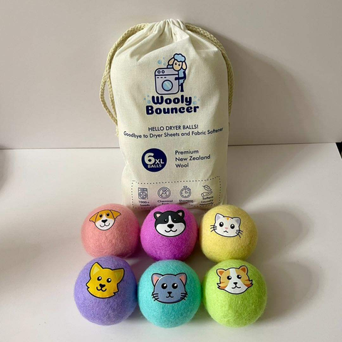 Popular on 2025 Best Sellers USA New Trends Private Label Organic Wool Dryer Balls for Dryers