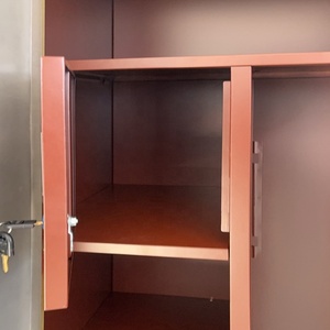 <span class=keywords><strong>Armadio</strong></span> Moderno a 2 Ante Scorrevoli in Acciaio, Guardaroba Portatile di Lusso Regolabile per Casa, <span class=keywords><strong>Camera</strong></span> <span class=keywords><strong>da</strong></span> <span class=keywords><strong>Letto</strong></span>, Palestra, Centro Commerciale, Hotel, Arredamento per la Conservazione dei Vestiti - Product Image 6