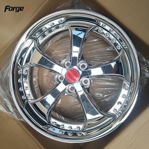 Jantes forgées Forgex VSKF Style 2/3 pièces 18 19 20'' à lèvre profonde polies 5x114.3 pour Lexus IS300 Nissan 350Z 370Z GS300 S13 <span class=keywords><strong>R32</strong></span> - Product Image 4
