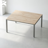 Bureau pour 2 Personnes, Table d'Ordinateur 120x120x75cm, Bureau de Travail Double Face Longue pour un Optimisation Optimale de l'Espace au Sol