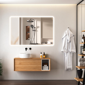 <span class=keywords><strong>Espejo</strong></span> LED de baño con montaje en pared y función antivaho a buen <span class=keywords><strong>precio</strong></span> para el hotel Hilton - Product Image 4