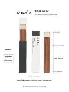 بخور الورد يساعد على النوم ويحسن الأرق علاج العطر الصيني العود البلسم وسائل مساعدة للعقل النوم المنزل غرفة نوم العطر - Product Image 3