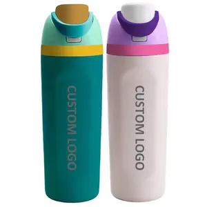 FACTORY HOT SELLING 20 Oz Vacuum Flask Thermos Bottle Freesip Insulated Stainless Steel Water Bottle