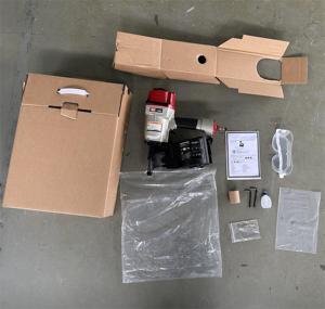 Cloueuse pneumatique à <span class=keywords><strong>air</strong></span> <span class=keywords><strong>comprimé</strong></span> MCN55 70 80 90 pour le travail du bois et la fabrication de palettes en bois - Product Image 3