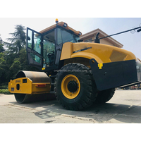Rouleau compresseur vibrant à tambour unique de 14 tonnes, marque chinoise de premier plan XS143J, avec système entièrement hydraulique, moteur et pompe