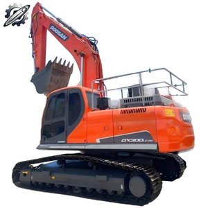 Excavatrice d'occasion Doosan DX300 DH300, excavatrice d'occasion de 30 tonnes, grande machine, matériel de construction, excavatrice sur chenilles hydraulique - Product Image 1