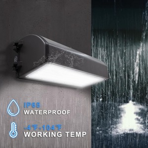 4,200LM Full Cut-Off 35W Aluminium LED Wall Pack IP65 Waterproof ETL Listed Remplace 175W HPS/HID 5000K Appliques Murales Extérieures - Product Image 2