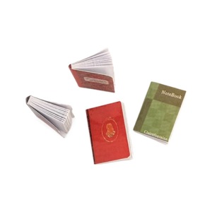 Set di scena in miniatura yxs per riprese, soldati, oggetti di scena, accessori per case delle bambole, mini libri di simulazione - Product Image 5