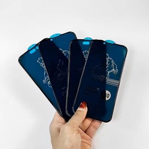 ฟิล์มกันรอยแบบป้องกันการมองเห็น 10 ชิ้น 1 <span class=keywords><strong>ชุด</strong></span> 18D Airbag HD Privacy Japan Asahi Glass ความแข็ง 9H ขอบโค้ง 2.5D สำหรับรุ่น 16 15 และ A01S - Product Image 1
