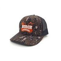 Gorra Trucker Richardson 112 Camo de Alta Calidad con Logotipo Personalizado, Gorra Táctica de Malla con Cierre a Presión para Pesca y Caza al Aire Libre