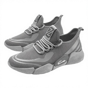 Chaussures de sport légères et respirantes en chanvre personnalisées pour homme, rehaussantes, noires, à semelle compensée, pour le printemps et l'été – Vente en gros à prix abordable - Product Image 2