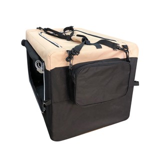 Jaula Plegable para Mascotas con Cierre de Cremallera, Malla Antiarañazos, Transpirable, Portátil, de Gran Capacidad - Product Image 2