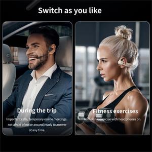 2024 mở-tai enc tiếng ồn-hủy xương dẫn Earbuds cho các cuộc họp trực tuyến giảng dạy lái xe BT Tai nghe không dây - Product Image 6