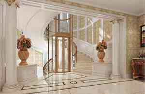 Бесшумный мини-домашний лифт с безкомнатным аппаратом, стеклянный капсула, панорамный обзорный круговой лифт, простая установка, новый дизайн - Product Image 2