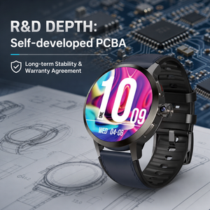 Reloj Inteligente DM82 4G 5G Versión Global <span class=keywords><strong>Sistema</strong></span> Android Pantalla AMOLED de 1.75 Pulgadas Asistente de Voz con IA Videollamada Resistente al Agua IP68 OEM - Product Image 5