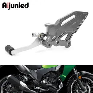 Aluminium Motorfiets Voetpedaal Rem Hendel Versnellingspook Geschikt Voor Kawasaki Ninja 300 250 Ex250r Ex300r Versys 250 300