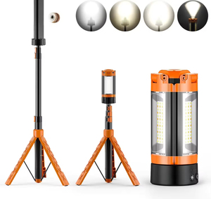 Lampe <span class=keywords><strong>de</strong></span> <span class=keywords><strong>camping</strong></span> solaire LED d'extérieur à 360 degrés, éclairage d'urgence, <span class=keywords><strong>tour</strong></span> <span class=keywords><strong>de</strong></span> lumière temporaire pour les campings - Product Image 2