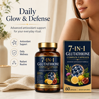 Capsules de glutathion réduit de qualité supérieure avec N-acétylcystéine pour le bien-être quotidien et le soutien de l'éclat de la peau – Fourniture ODM