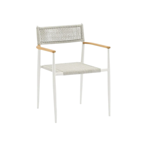 Chaise TOGO en métal et corde - Product Image 1