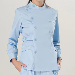 Ensemble d'uniformes médicaux unisexes pour infirmières, dentistes et personnel médical des hôpitaux, incluant les blouses - Product Image 6