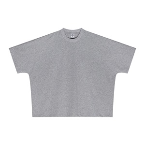 Camiseta de Manga Corta para Hombre, Personalizada, 100% Algodón, Tejido de Punto, Color Sólido Básico, Suave, Transpirable, Antiarrugas, Corte Regular, Informal de Verano - Product Image 4