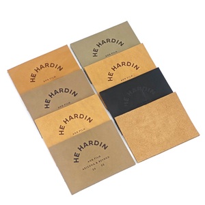 Étiquette en cuir véritable personnalisée, embossée, avec logo personnalisé, patch en cuir, étiquette en cuir avec logo pour sacs à main et vêtements - Product Image 3