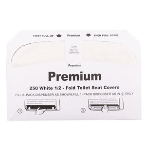 Fundas Desechables Premium para Asientos de Inodoro, 250 Unidades, Solubles en Agua, Aptas para Hoteles - Product Image 5