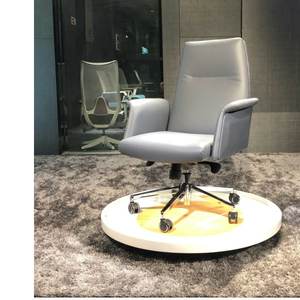 Chaise de bureau en cuir moderne et confortable 36208-2202C/2202B - Product Image 3