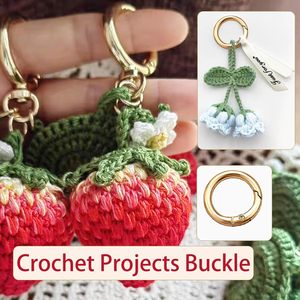 HOLAILS PCS Metal Spring O Ring Set Mixed Sizes Round Carabiner Keychain <b>Snap</b> <b>Hooks</b> For Key Rings Bags Dog Tags Buckle Paracord - Product Image 5