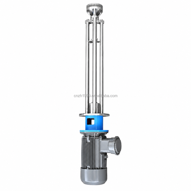 Industrial Stainless Steel Vertical High Shear Emulsifier Mixer Rotor Stator Homogenizer Machine for Liquid Mixing
