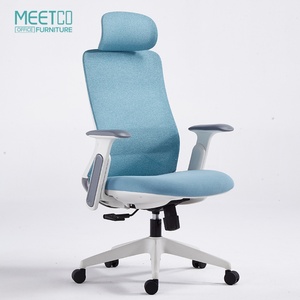 Chaise de bureau ergonomique moderne avec accoudoirs confortables, pivotante, en maille, réglable, avec soutien lombaire - Product Image 1