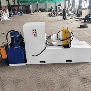 샤프가없는 단면 나선형 블레이드 나선형 나사 비행 유압 프레스 태양광 오거 비행 파일 만들기 기계 - Product Image 3